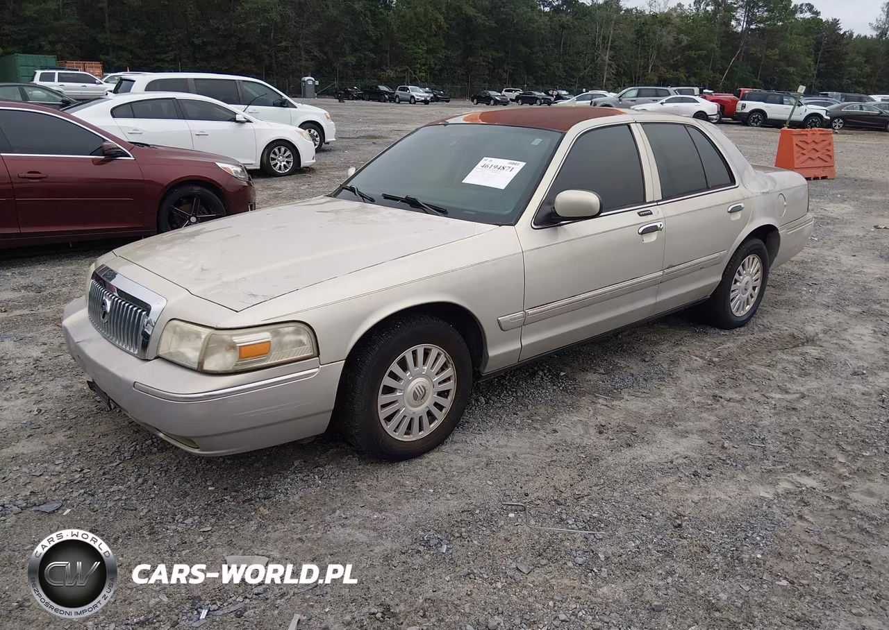 2007 Mercury Grand Marquis Ls VIN:2MEHM75V27X611873 - 2