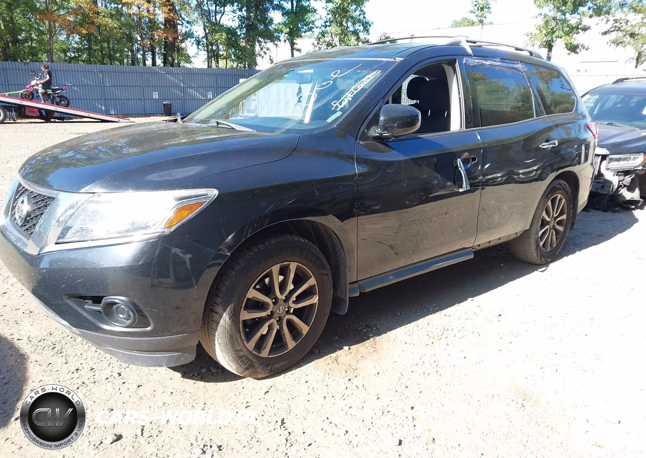 2014 Nissan Pathfinder Sv VIN:5N1AR2MN4EC647854 - 2