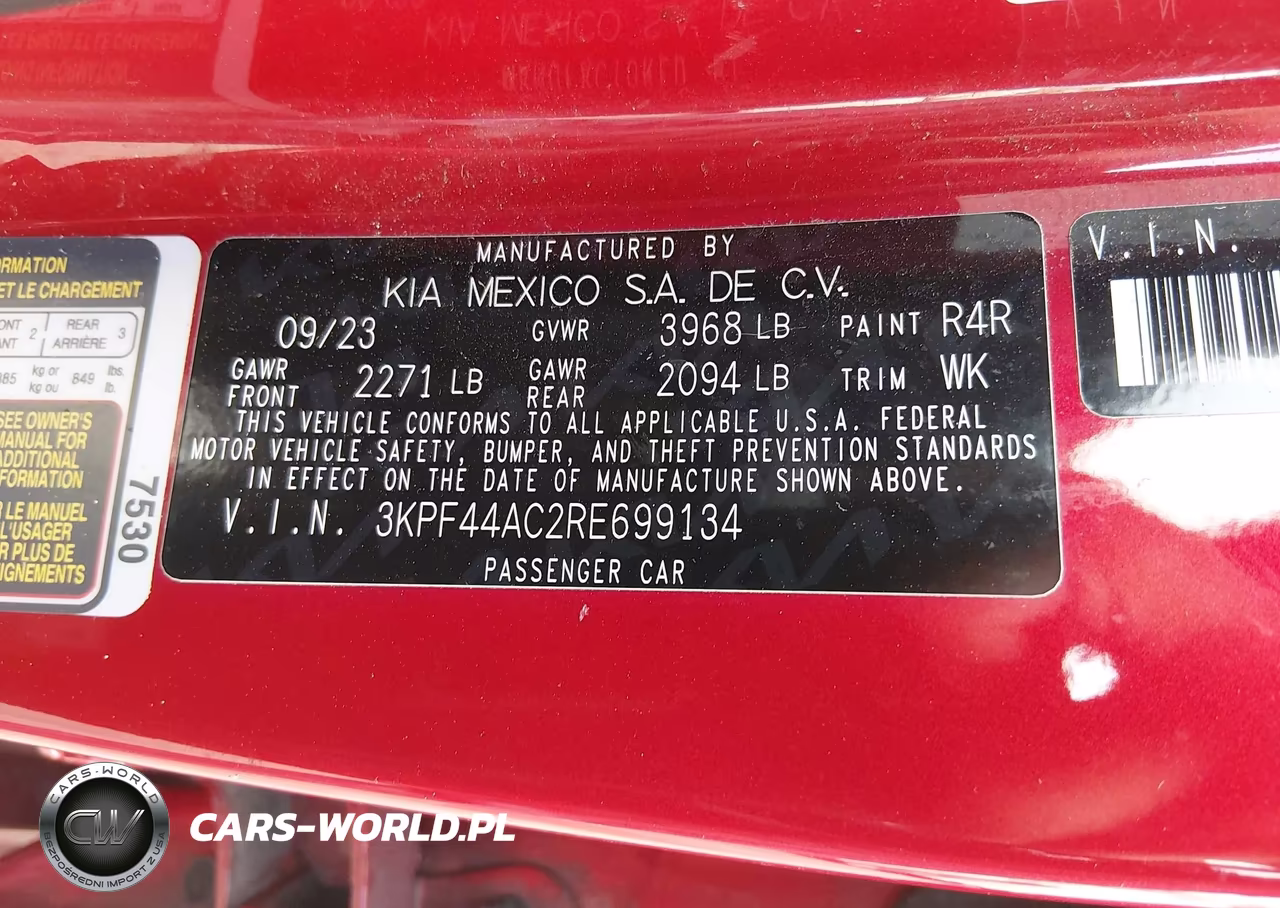 2024 Kia Forte Gt VIN:3KPF44AC2RE699134 - 9