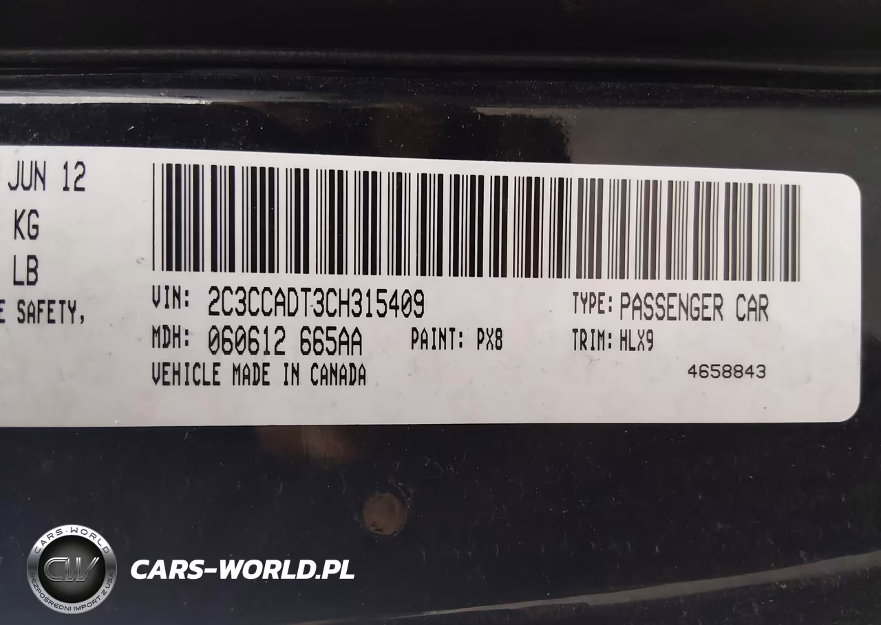 2012 Chrysler 300 Mopar 12 VIN:2C3CCADT3CH315409 - 9