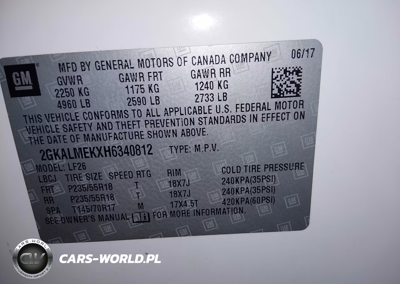 2017 GMC Terrain Sle-1 VIN:2GKALMEKXH6340812 - 9