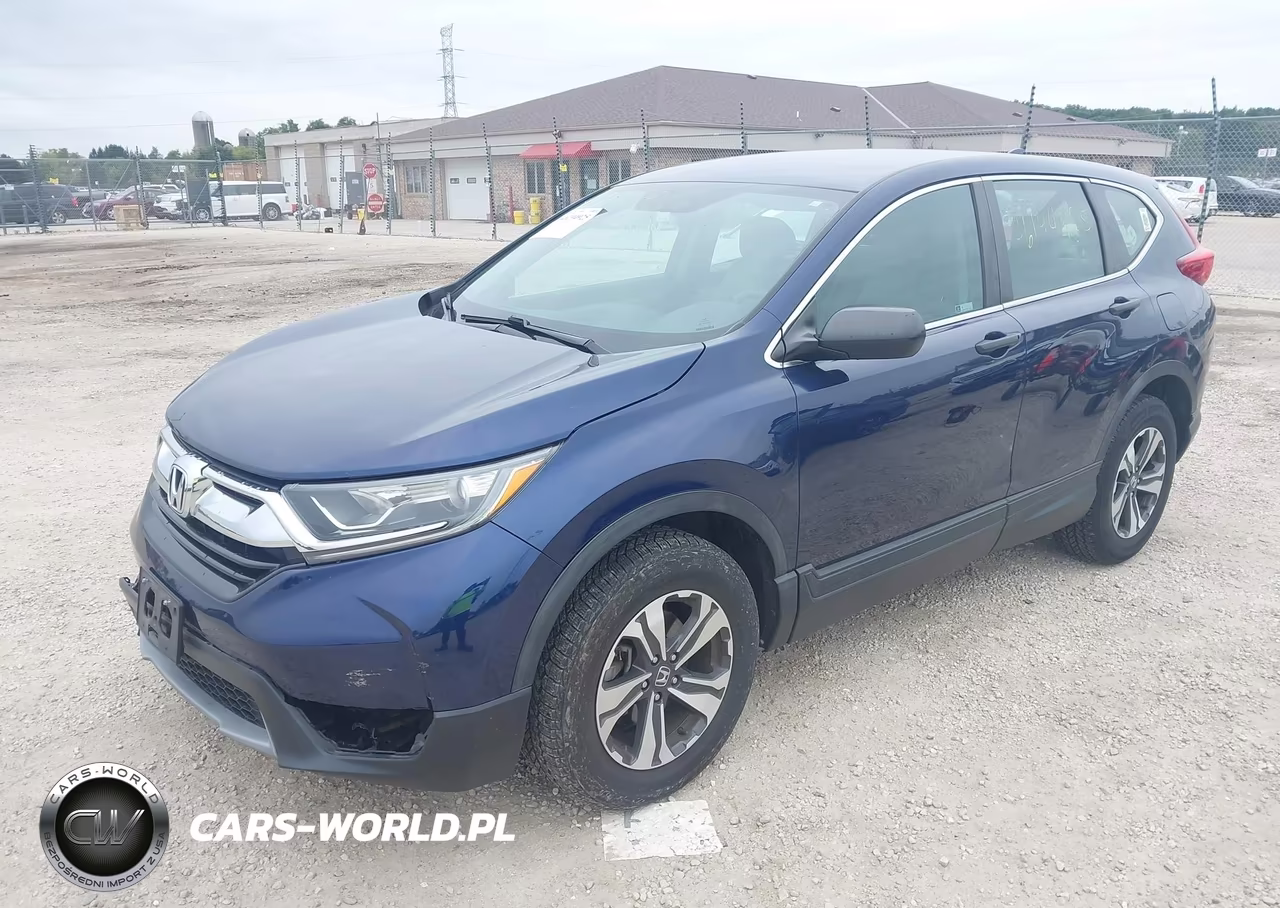 2018 Honda Cr-V Lx VIN:5J6RW6H37JL003401 - 2