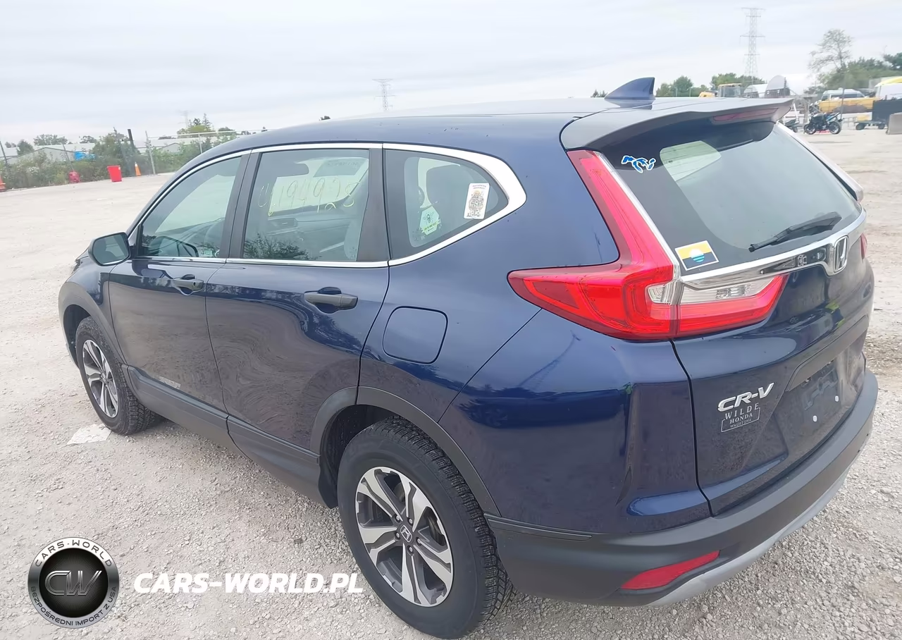 2018 Honda Cr-V Lx VIN:5J6RW6H37JL003401 - 3