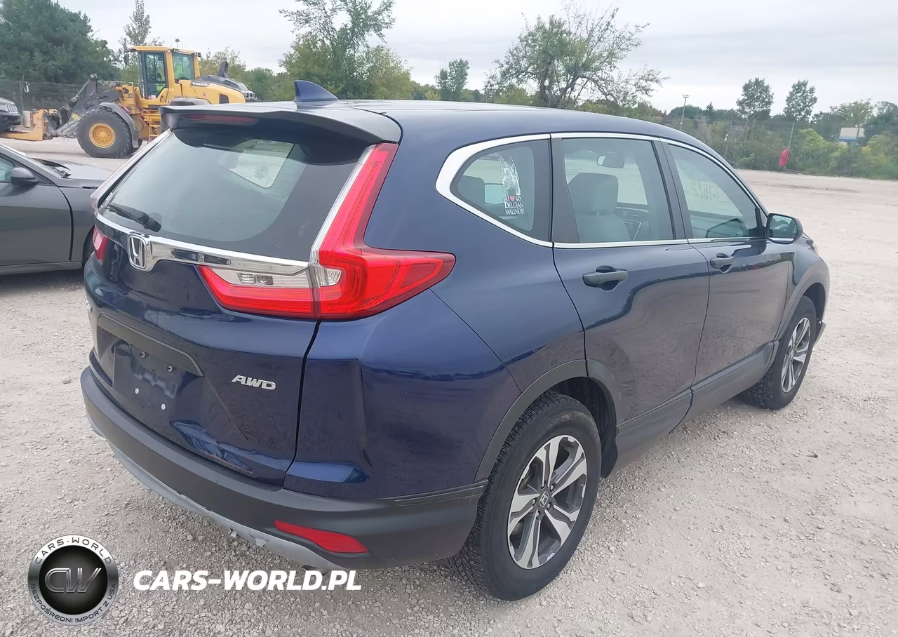 2018 Honda Cr-V Lx VIN:5J6RW6H37JL003401 - 4