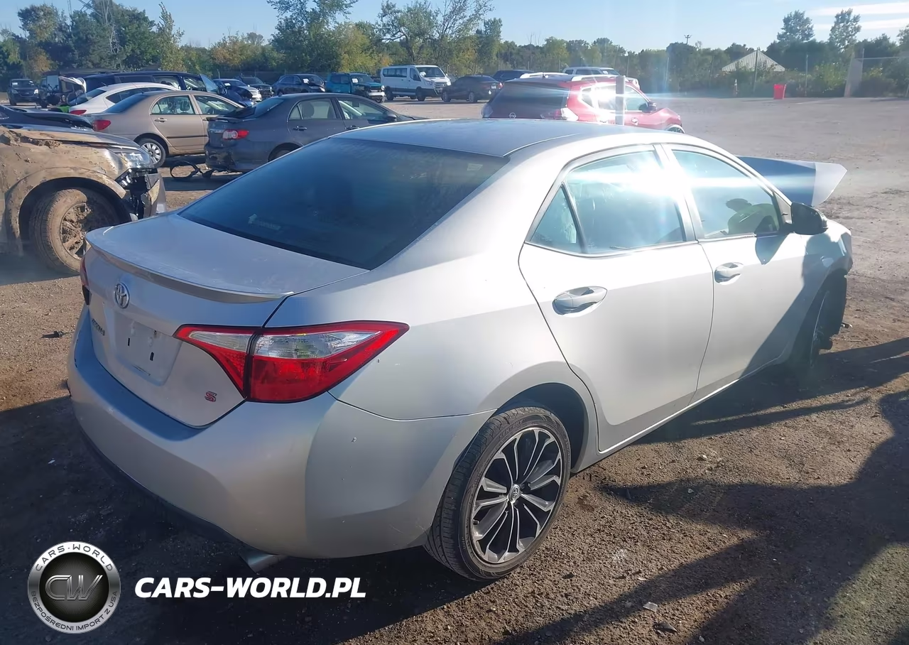 2014 Toyota Corolla S Plus VIN:5YFBURHE3EP068971 - 4
