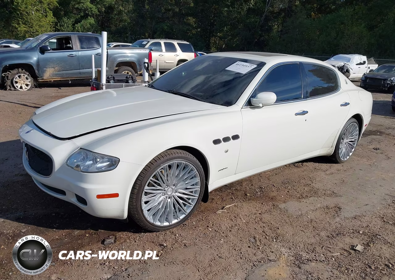 2008 Maserati Quattroporte Base Automatic-Executive Gt Automatic-Sport Gt S Automatic VIN:ZAMFE39A680036923 - 2