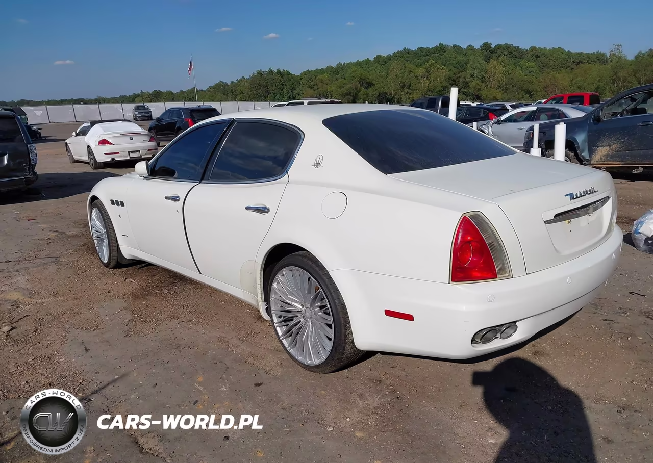 2008 Maserati Quattroporte Base Automatic-Executive Gt Automatic-Sport Gt S Automatic VIN:ZAMFE39A680036923 - 3