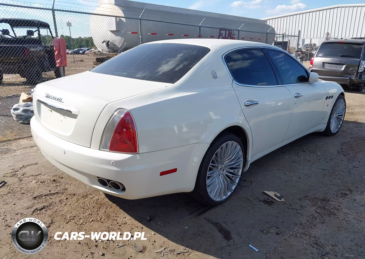 2008 Maserati Quattroporte Base Automatic-Executive Gt Automatic-Sport Gt S Automatic VIN:ZAMFE39A680036923 - 4