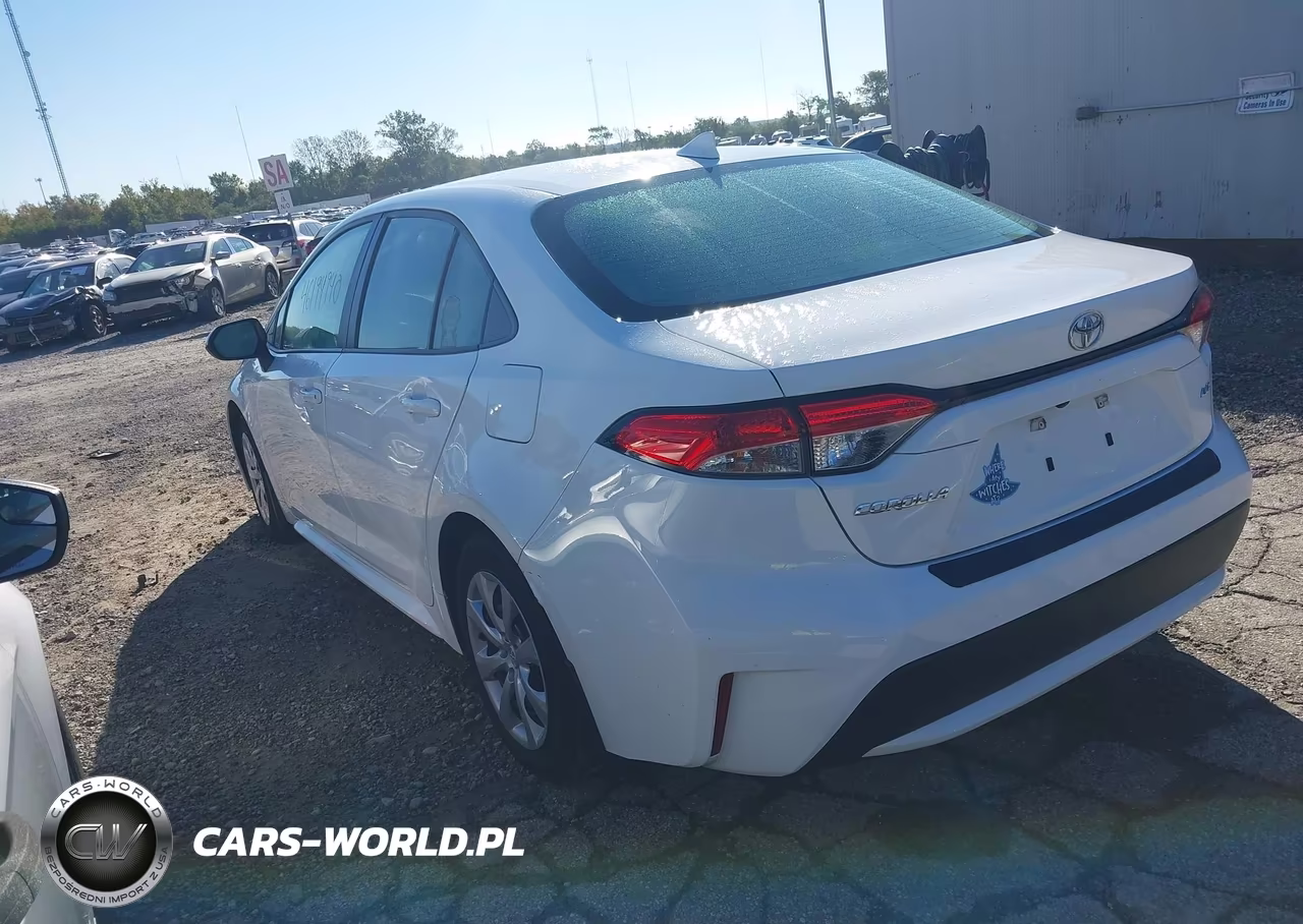 2021 Toyota Corolla Le VIN:5YFEPMAE8MP161940 - 3