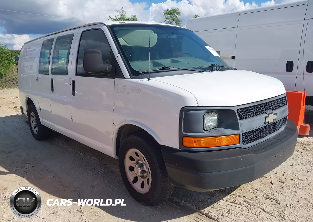 2013 Chevrolet Express 1500 Work Van VIN:1GCSGAFX7D1136320 - 1