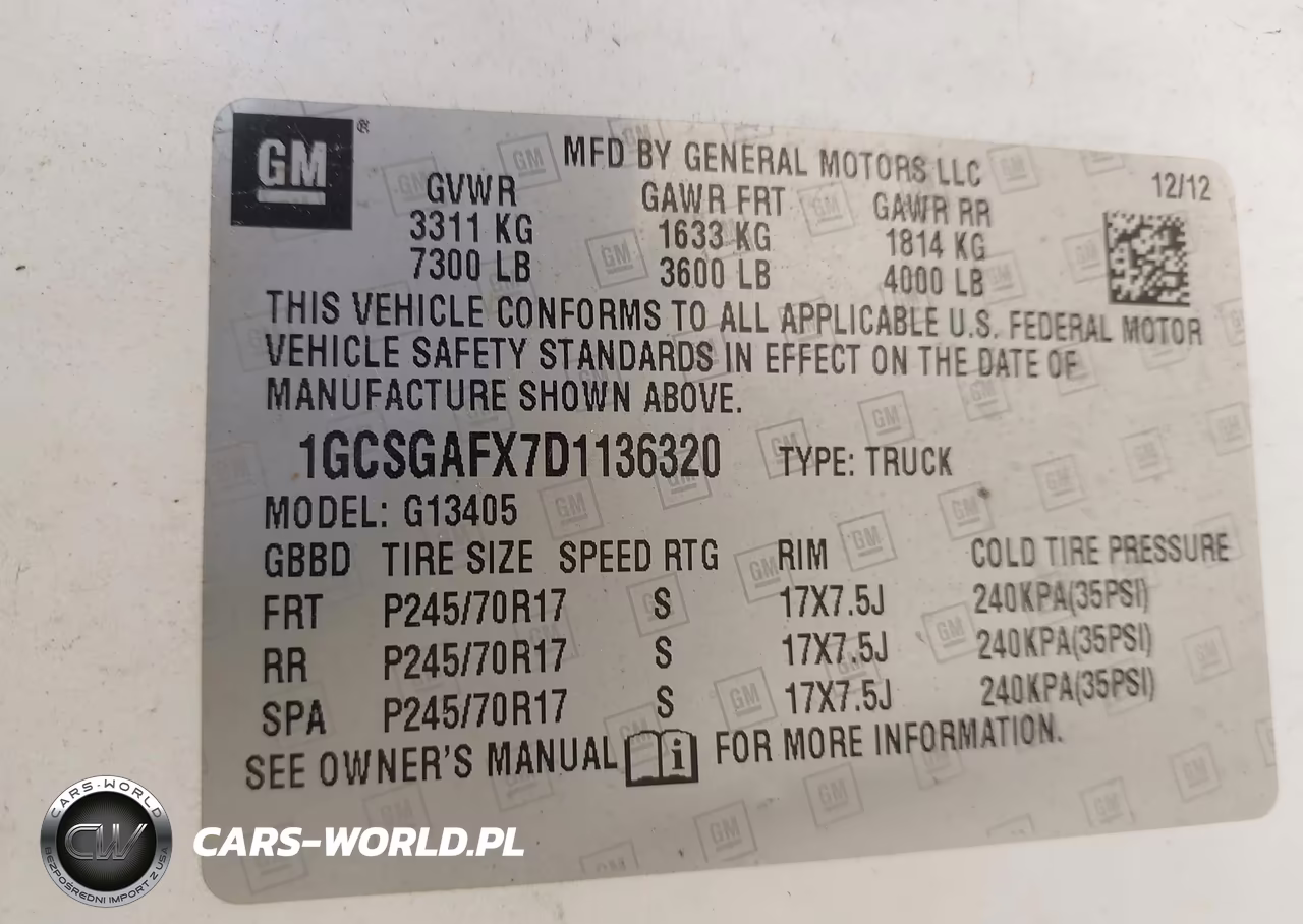2013 Chevrolet Express 1500 Work Van VIN:1GCSGAFX7D1136320 - 9