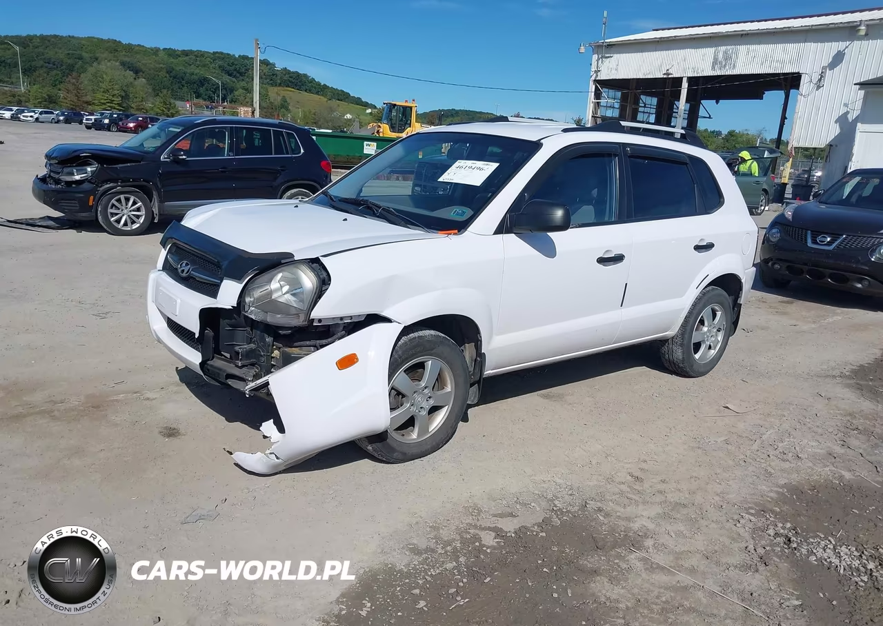 2008 Hyundai Tucson Gls VIN:KM8JM12B78U877095 - 2