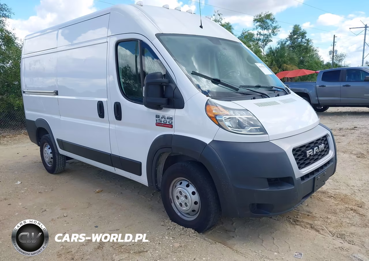 2019 Ram Promaster 1500 High Roof 136 Wb VIN:3C6TRVBG1KE549959 - 1