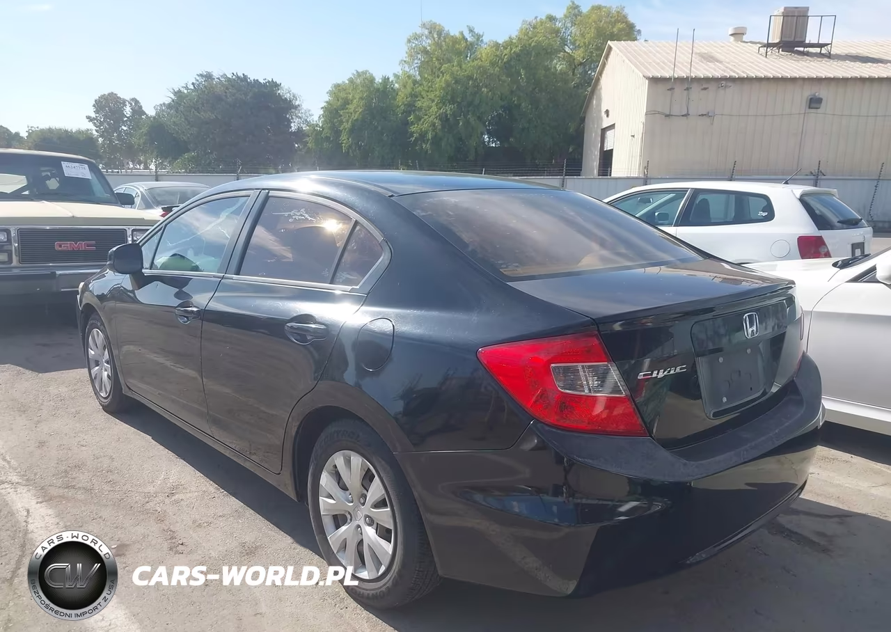 2012 Honda Civic Sdn Lx VIN:19XFB2F55CE356409 - 3