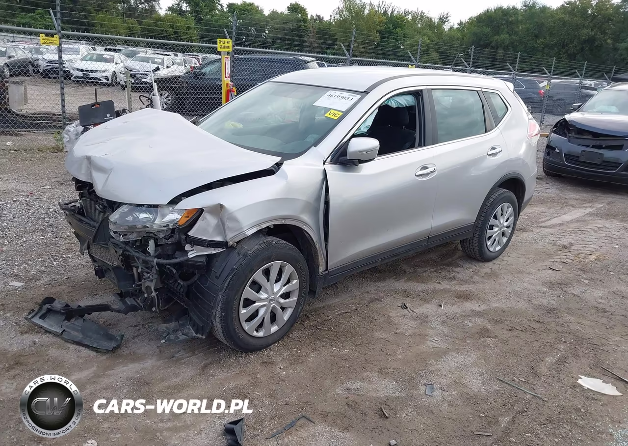 2015 Nissan Rogue S VIN:5N1AT2MV2FC909406 - 2