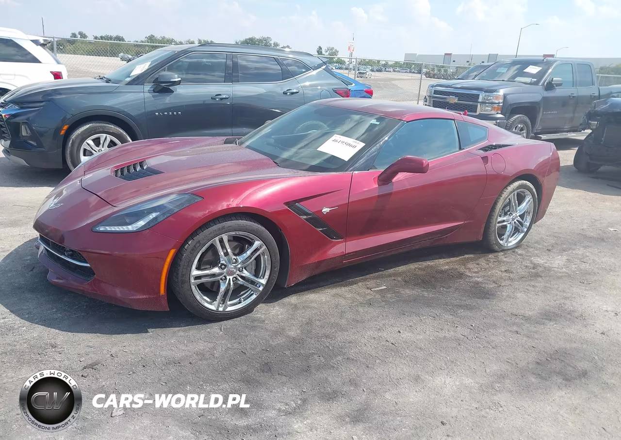 2016 Chevrolet Corvette Stingray VIN:1G1YD2D76G5119459 - 2
