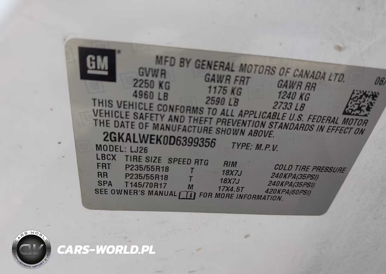 2013 GMC Terrain Slt-2 VIN:2GKALWEK0D6399356 - 9