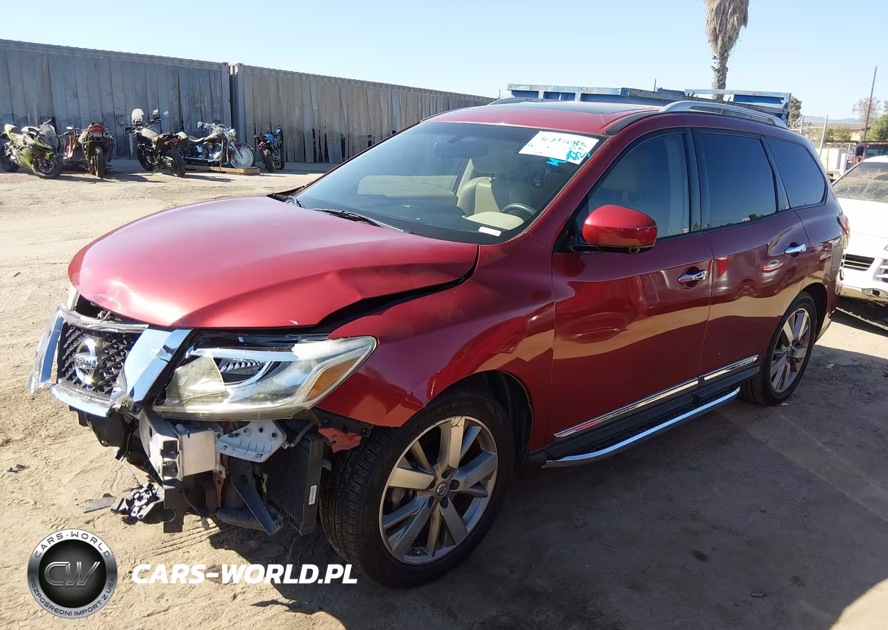 2016 Nissan Pathfinder Platinum VIN:5N1AR2MN6GC670622 - 2