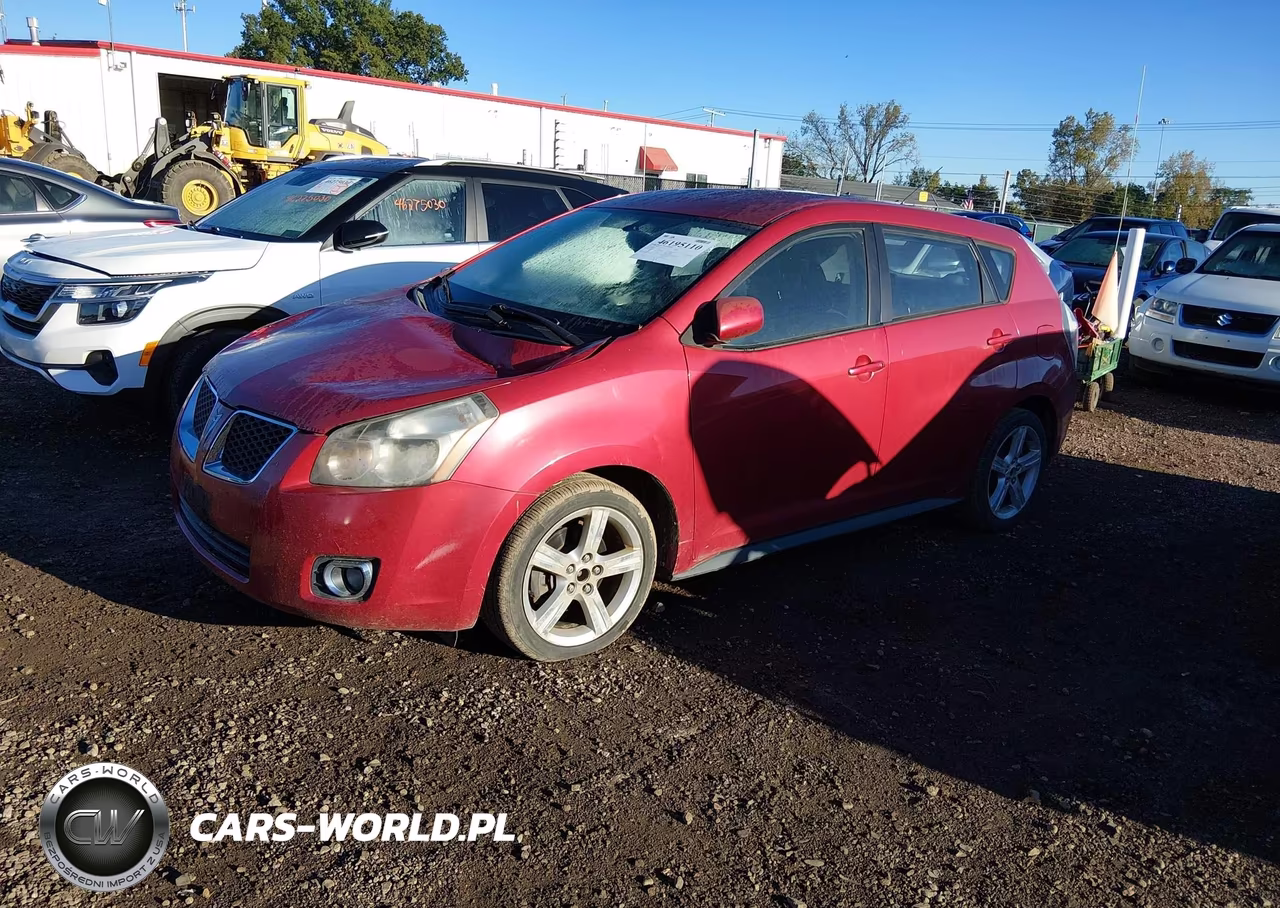 2009 Pontiac Vibe VIN:5Y2SP670X9Z437168 - 2
