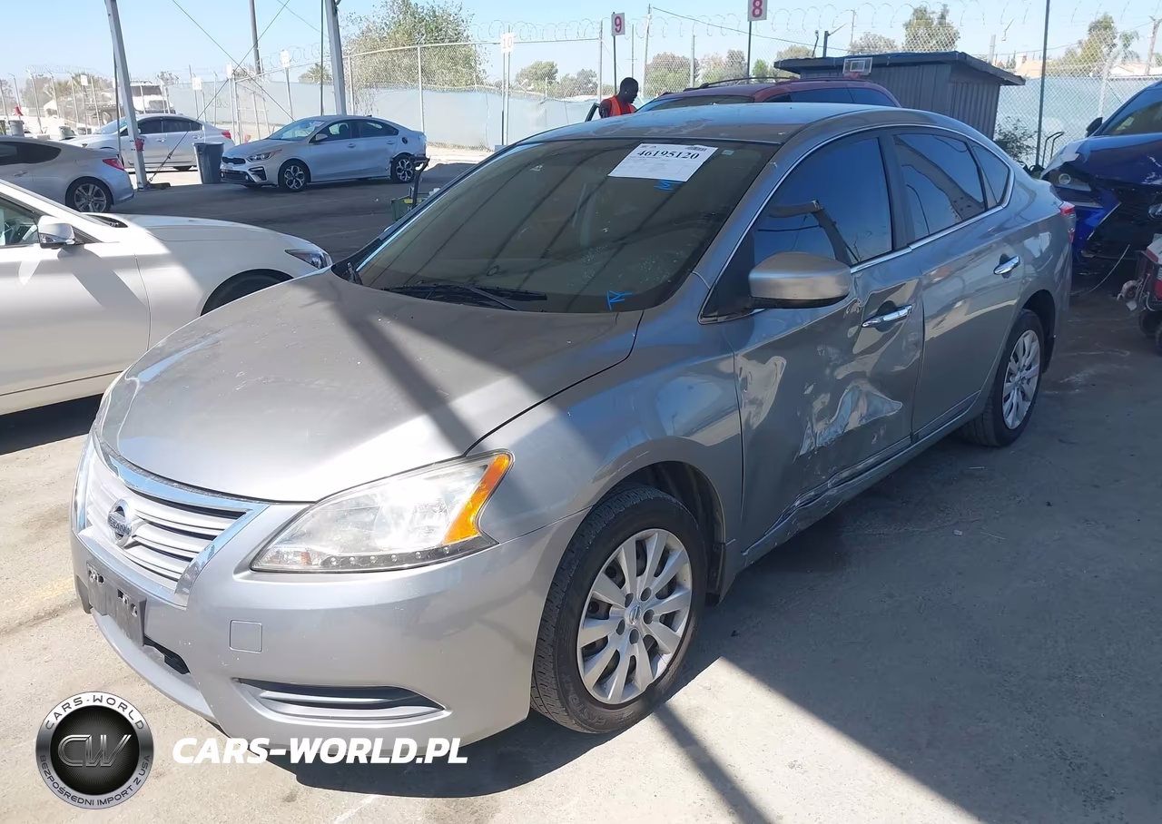 2014 Nissan Sentra Sv VIN:3N1AB7AP3EY288552 - 2