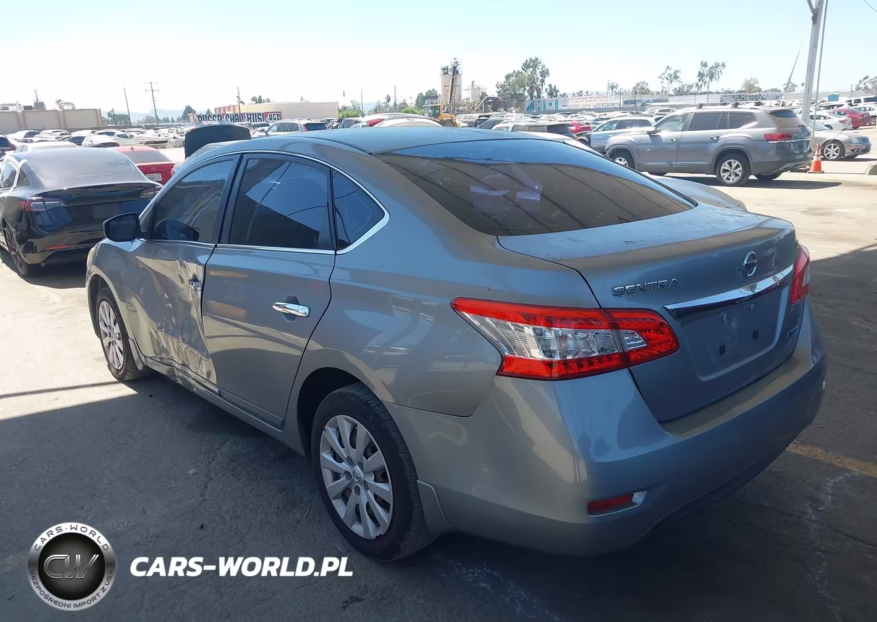 2014 Nissan Sentra Sv VIN:3N1AB7AP3EY288552 - 3