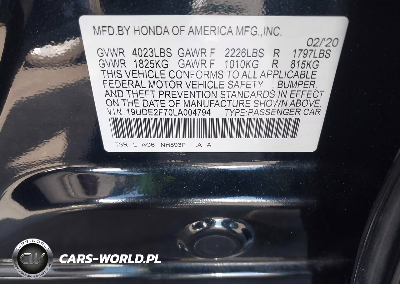 2020 Acura Ilx Premium Package-Technology Package VIN:19UDE2F70LA004794 - 9