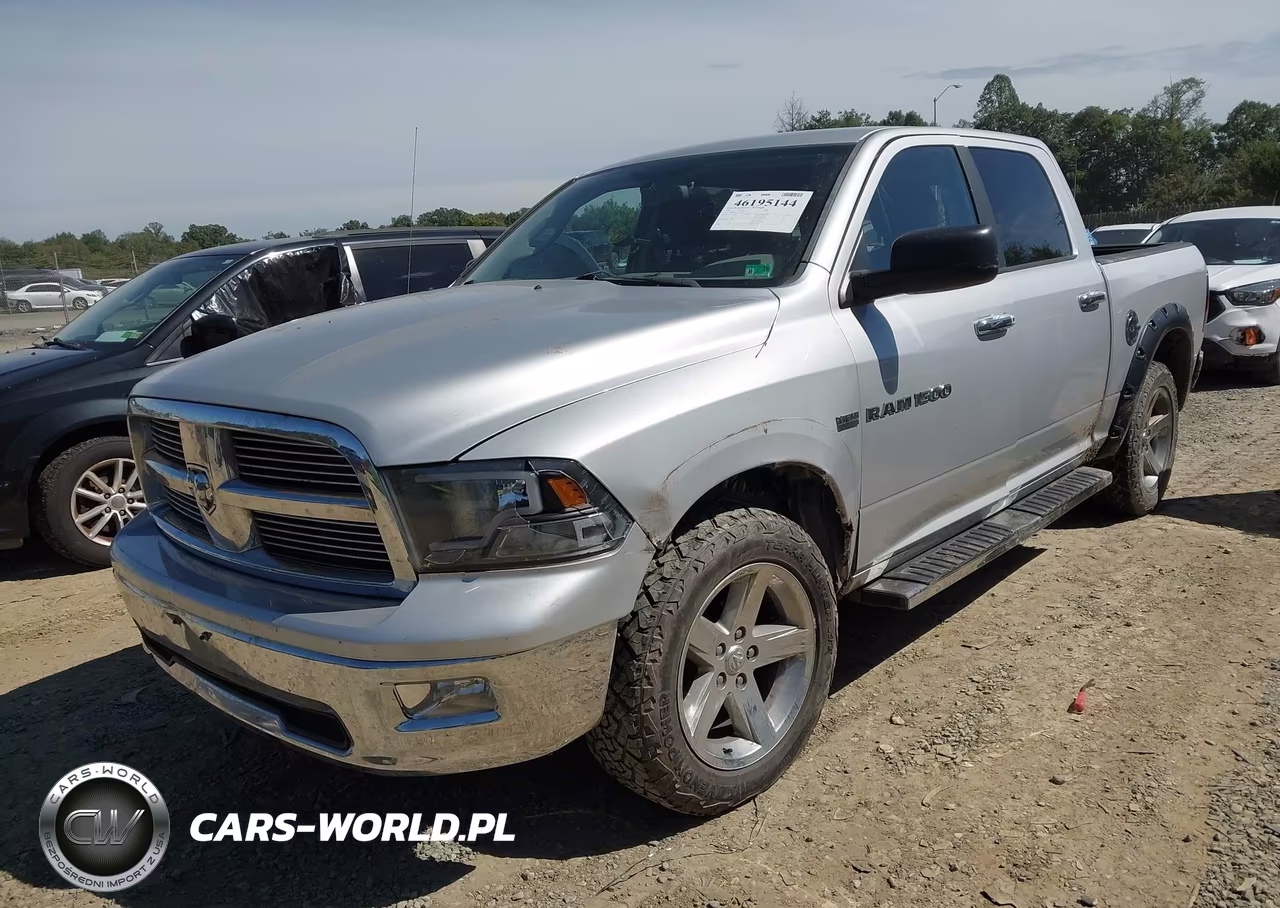 2012 Ram 1500 Slt VIN:1C6RD7LT5CS344143 - 2