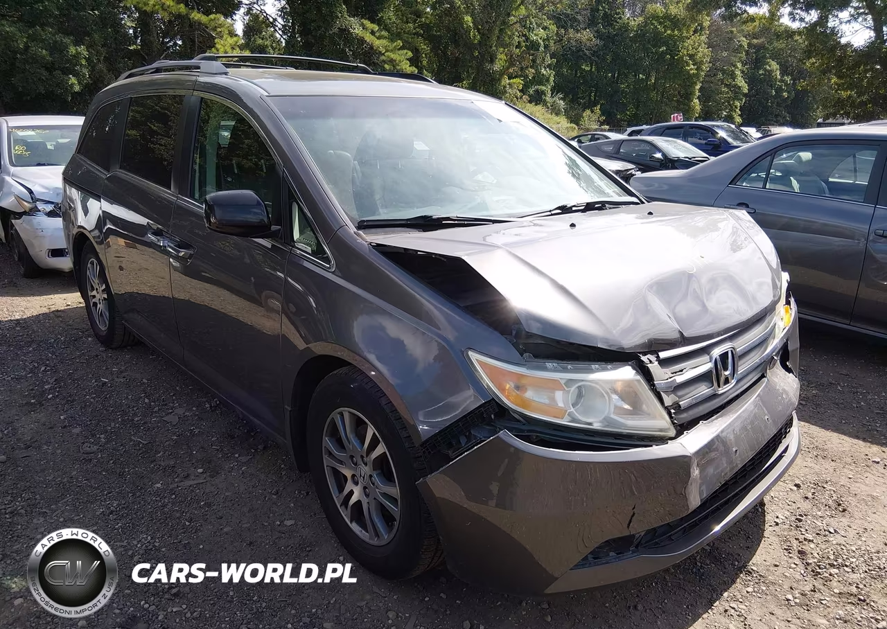 2011 Honda Odyssey Ex-L VIN:5FNRL5H60BB078044 - 1