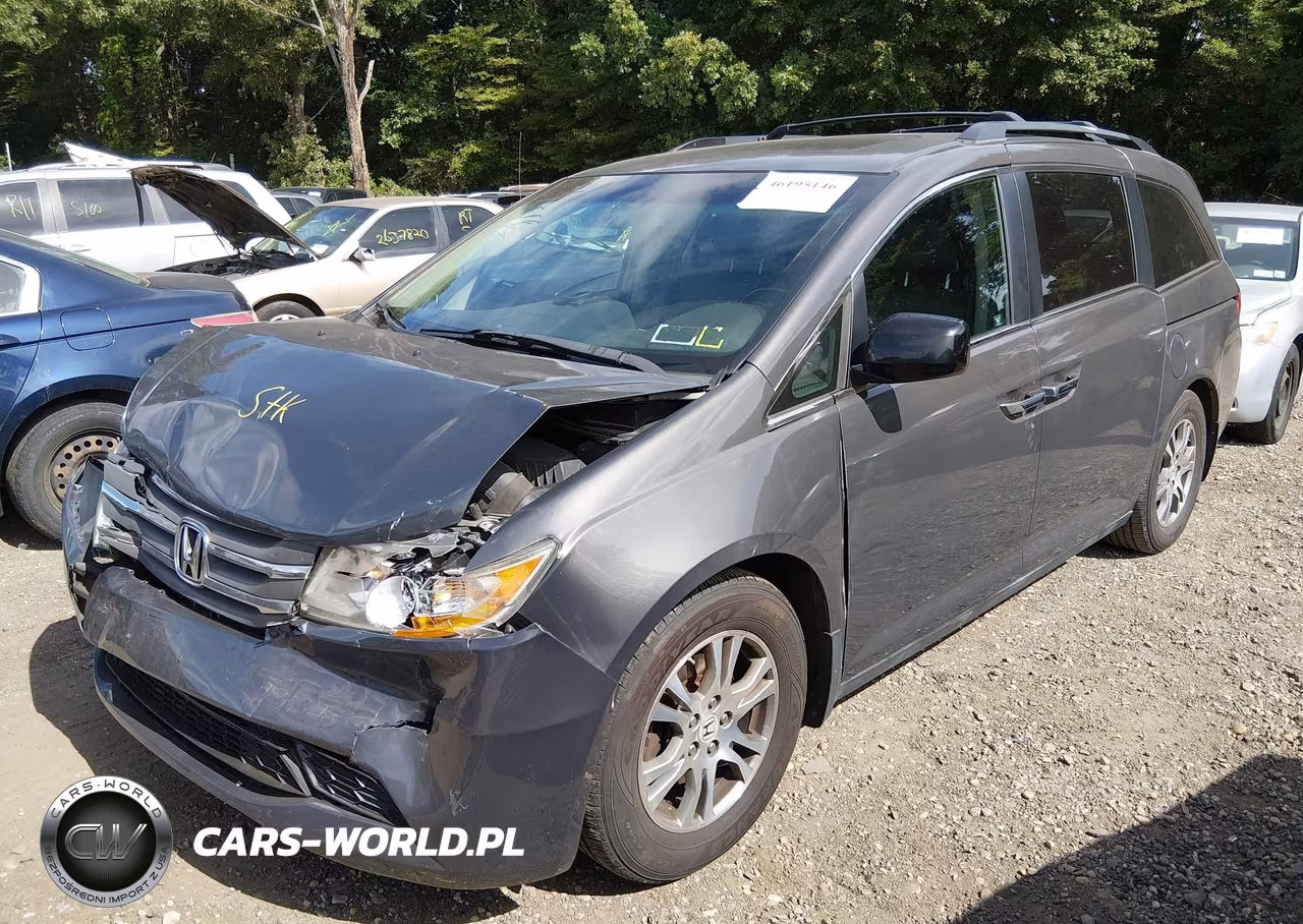 2011 Honda Odyssey Ex-L VIN:5FNRL5H60BB078044 - 2
