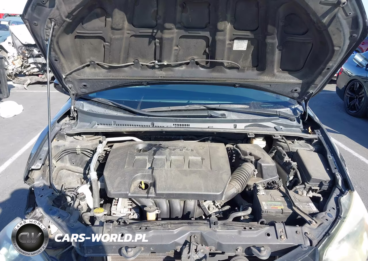 2014 Toyota Corolla L VIN:5YFBURHE7EP047315 - 10