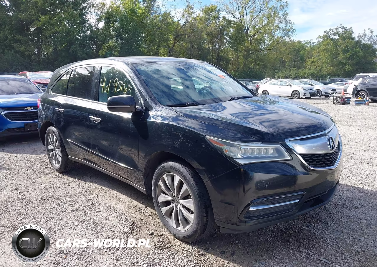 2014 Acura Mdx Technology Package VIN:5FRYD4H4XEB024951 - 1