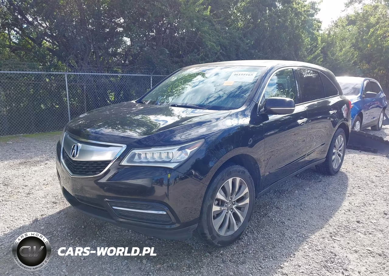 2014 Acura Mdx Technology Package VIN:5FRYD4H4XEB024951 - 2