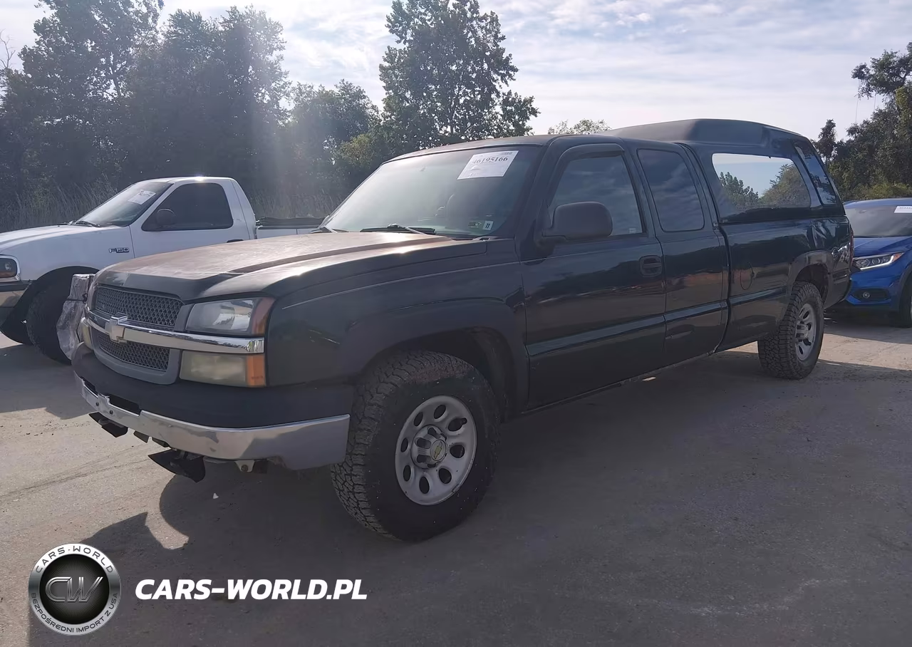 2005 Chevrolet Silverado 1500 Work Truck VIN:1GCEK19T45E253383 - 2