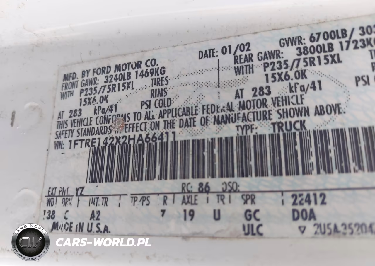 2002 Ford E-150 Commercial-Recreational VIN:1FTRE142X2HA66411 - 9
