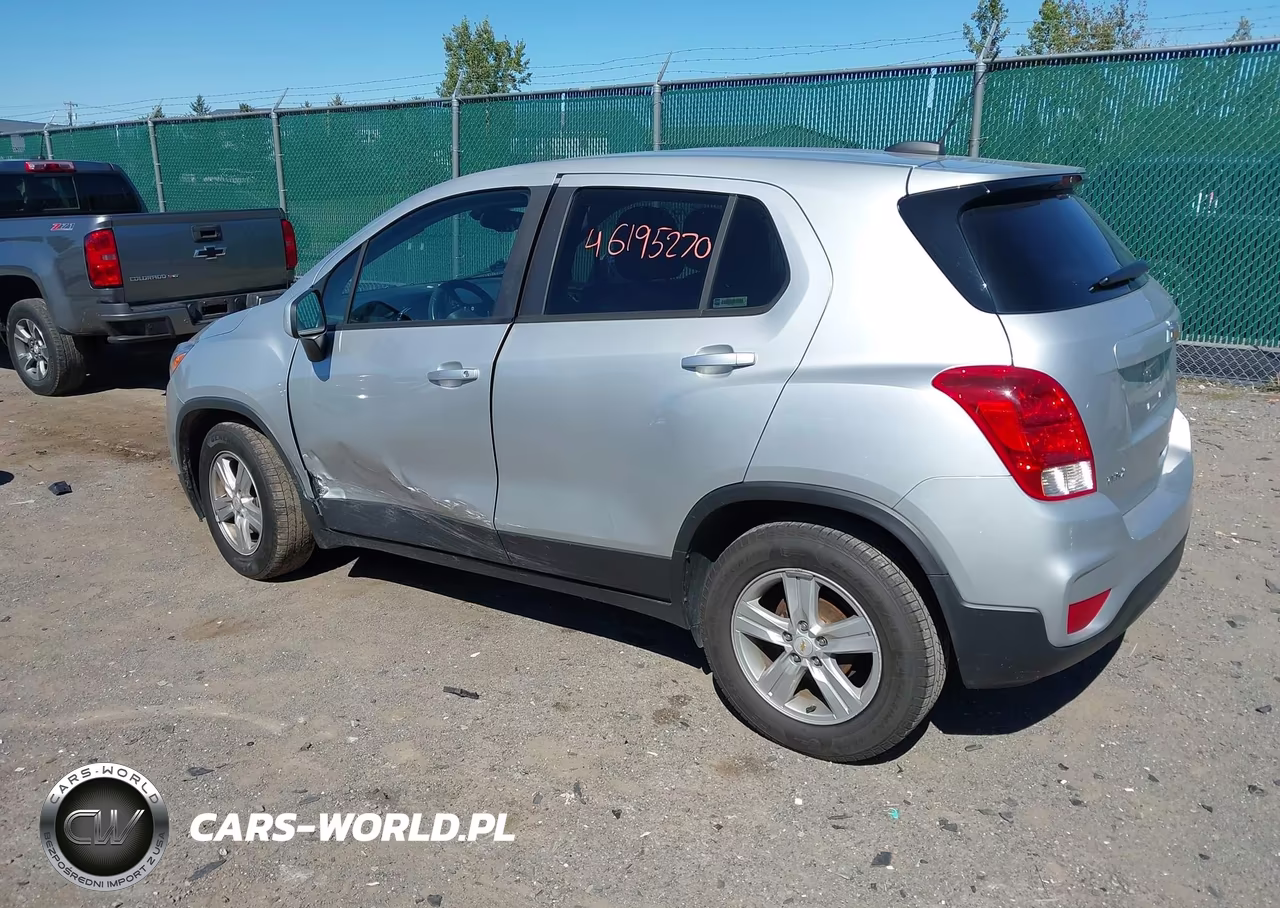 2020 Chevrolet Trax Fwd Ls VIN:KL7CJKSBXLB319223 - 3