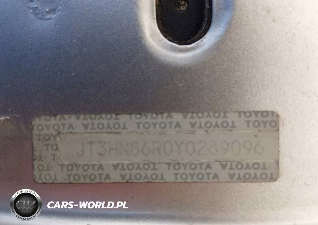2000 Toyota 4Runner Sr5 VIN:JT3HN86R0Y0289096 - 9