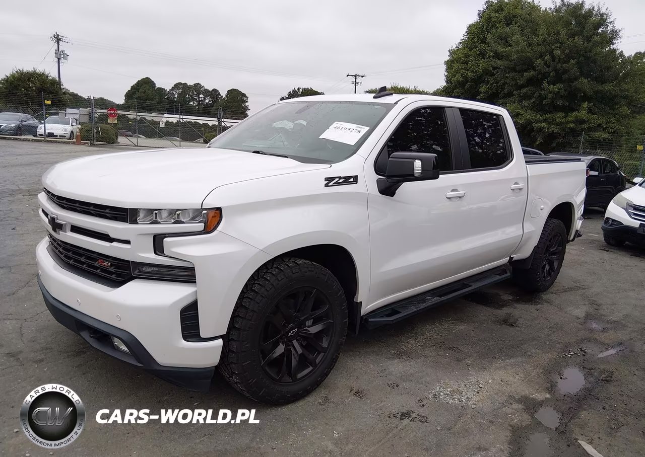 2020 Chevrolet Silverado 1500 4Wd Short Bed Rst VIN:1GCUYEED1LZ192550 - 2
