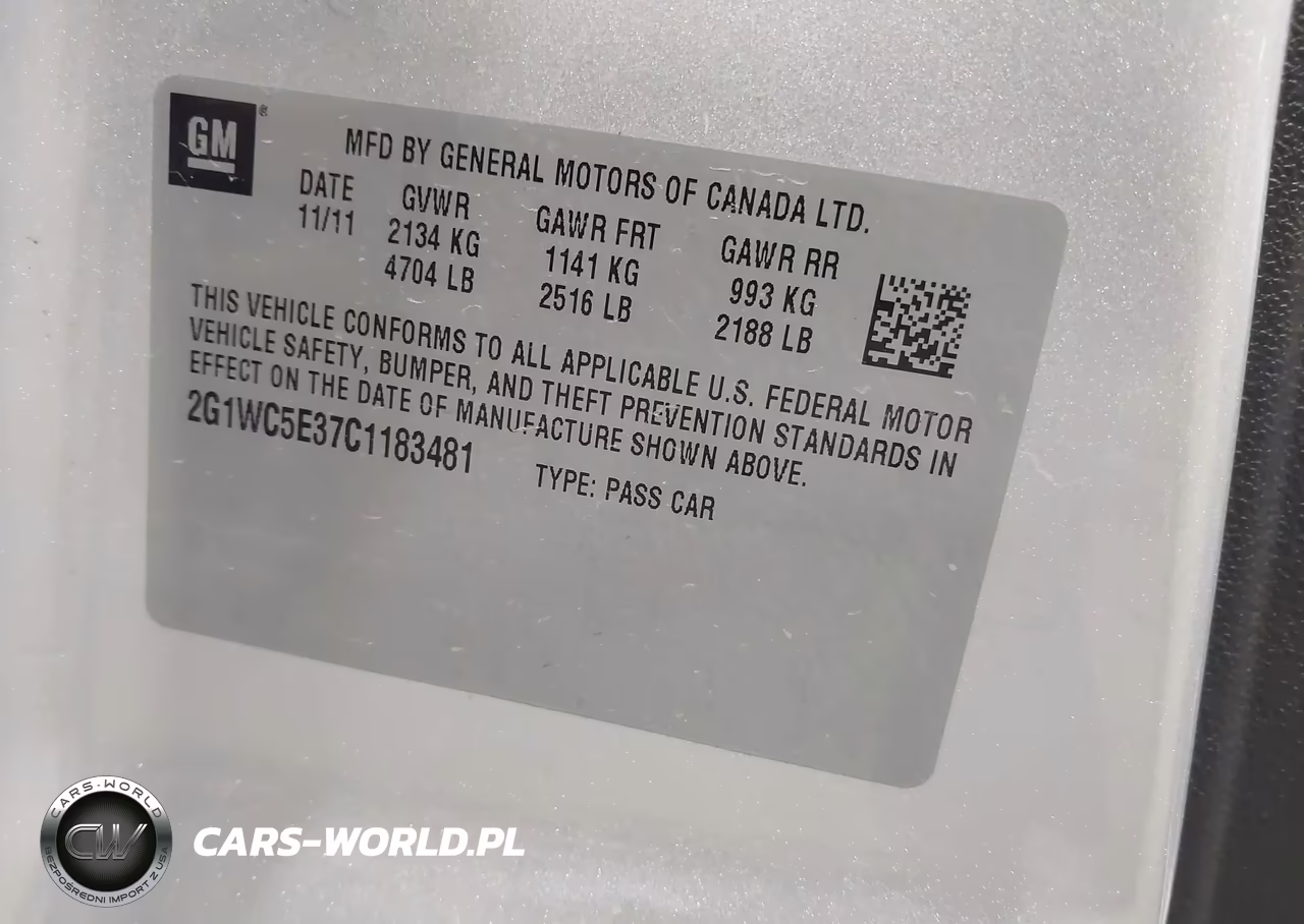 2012 Chevrolet Impala Ltz VIN:2G1WC5E37C1183481 - 9