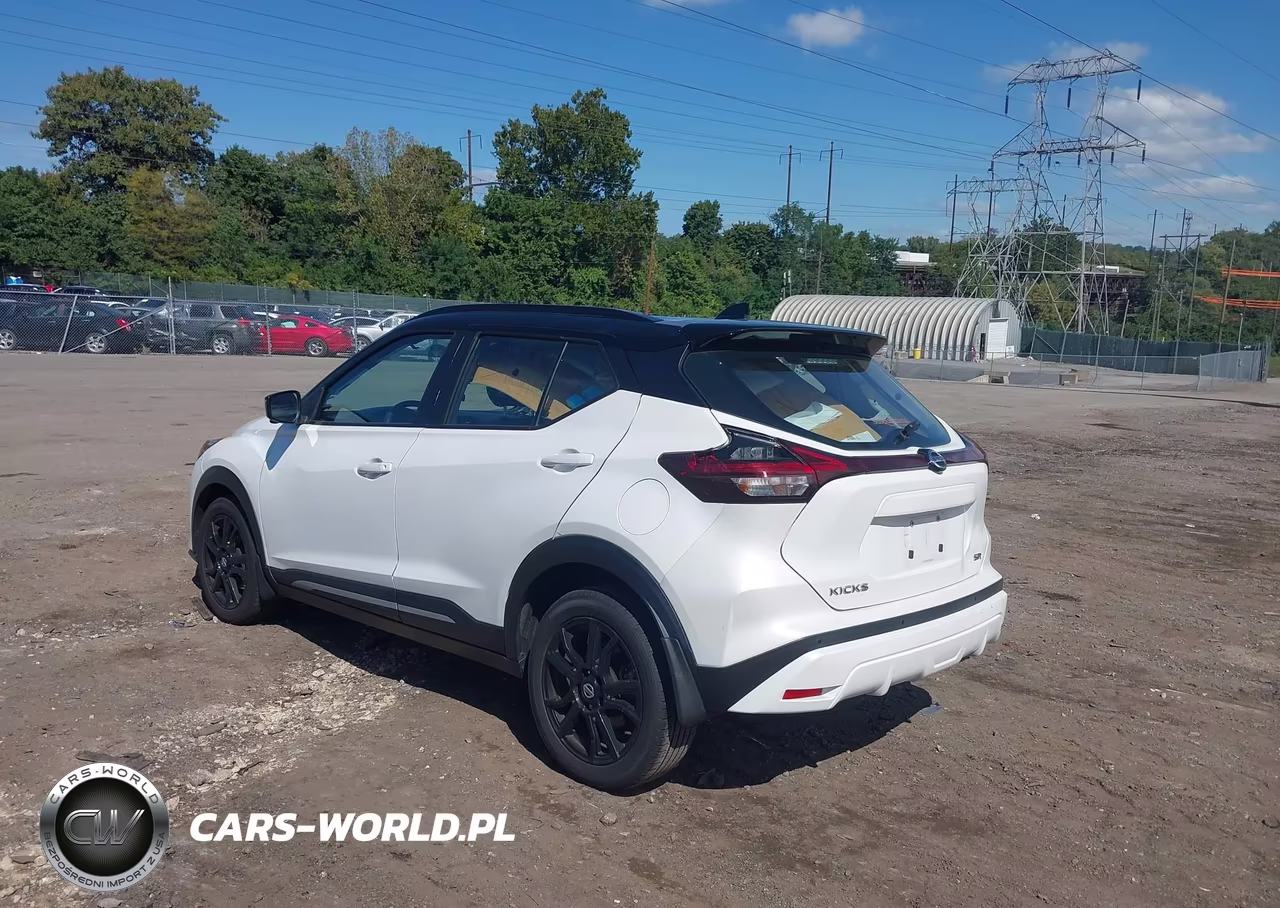 2021 Nissan Kicks Sr Xtronic Cvt VIN:3N1CP5DV0ML551567 - 3