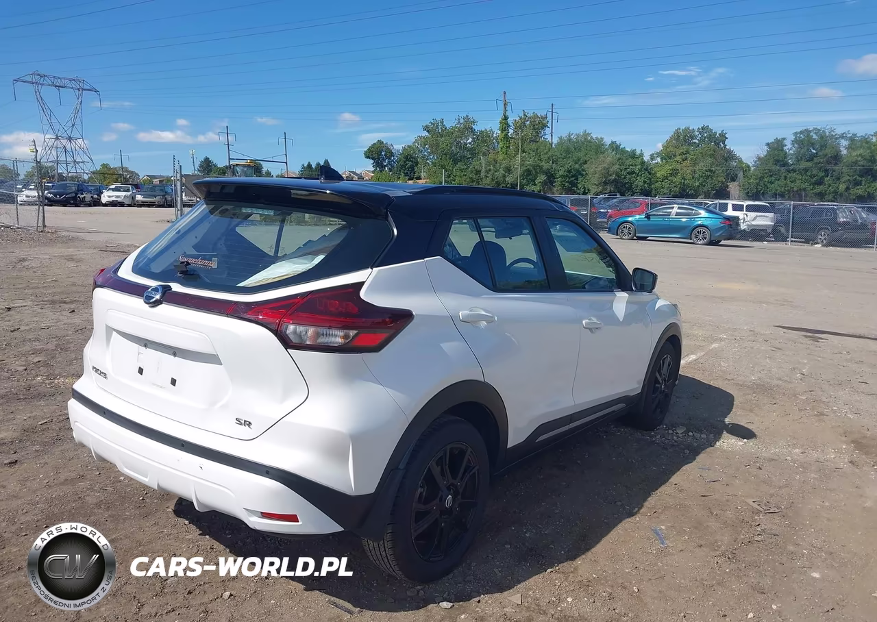 2021 Nissan Kicks Sr Xtronic Cvt VIN:3N1CP5DV0ML551567 - 4