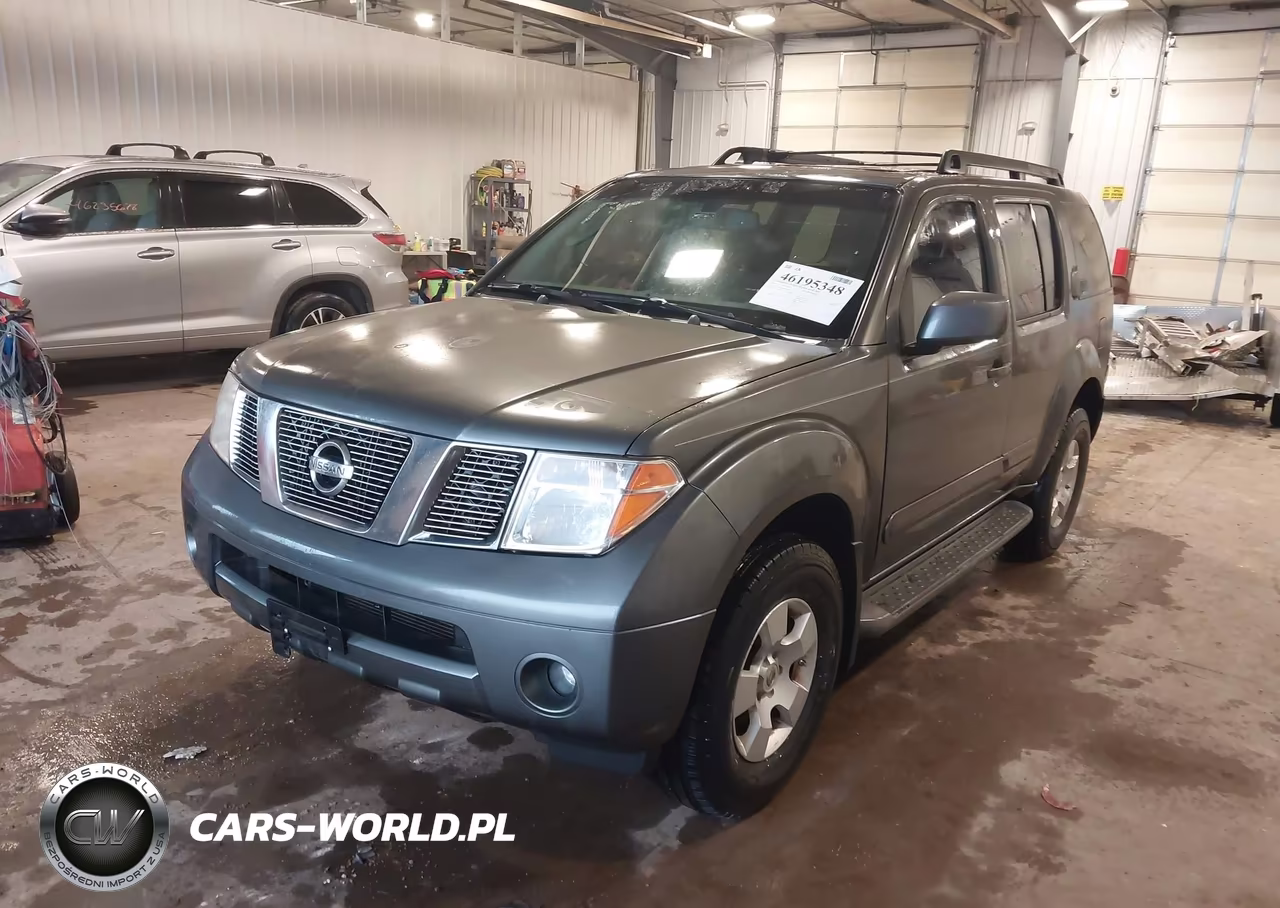 2006 Nissan Pathfinder Se VIN:5N1AR18W56C622010 - 2