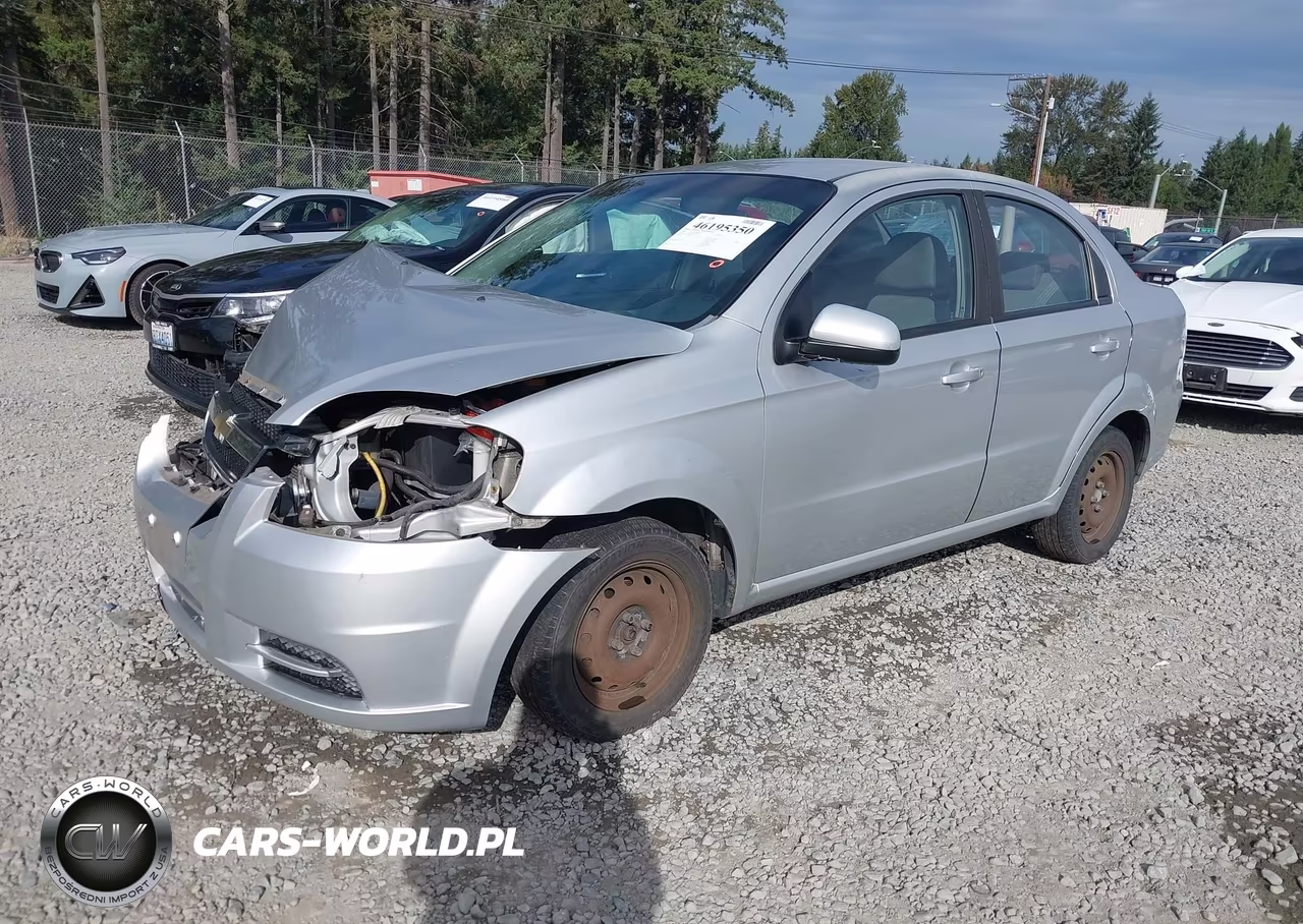 2011 Chevrolet Aveo Lt W-1Lt VIN:KL1TD5DE7BB151372 - 2