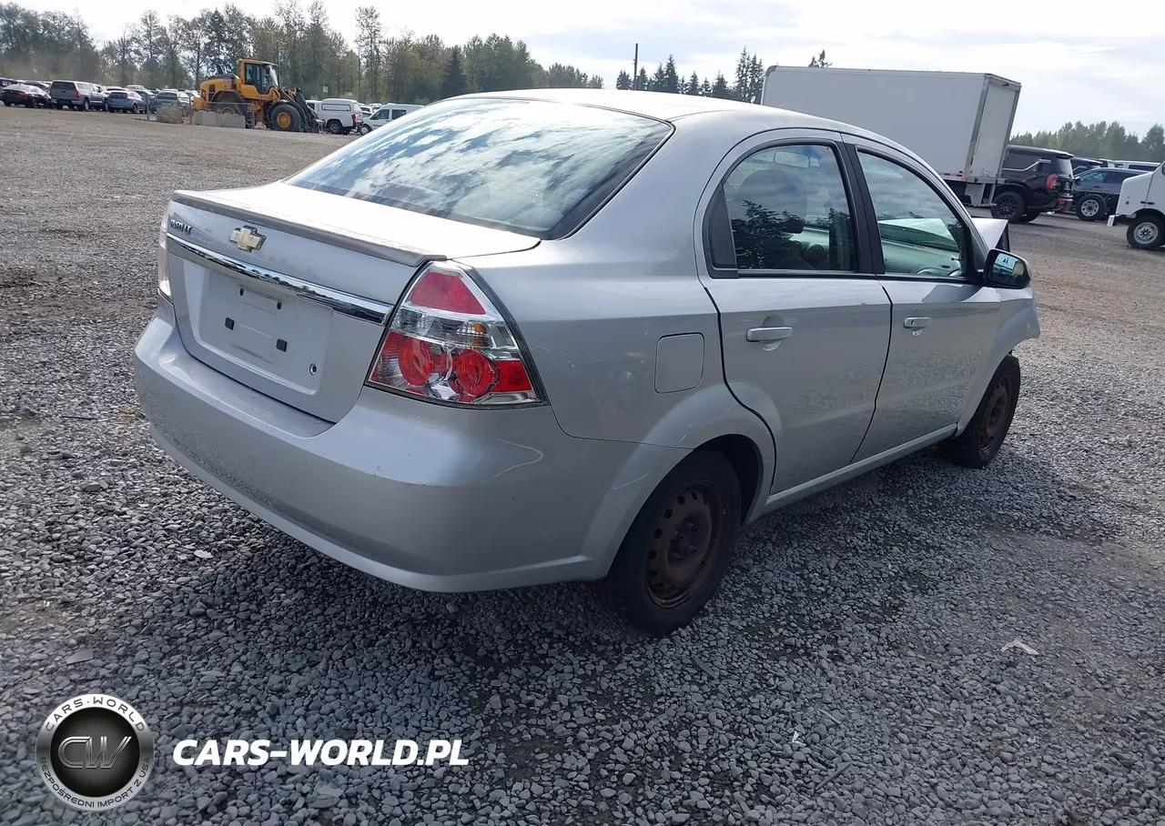 2011 Chevrolet Aveo Lt W-1Lt VIN:KL1TD5DE7BB151372 - 4