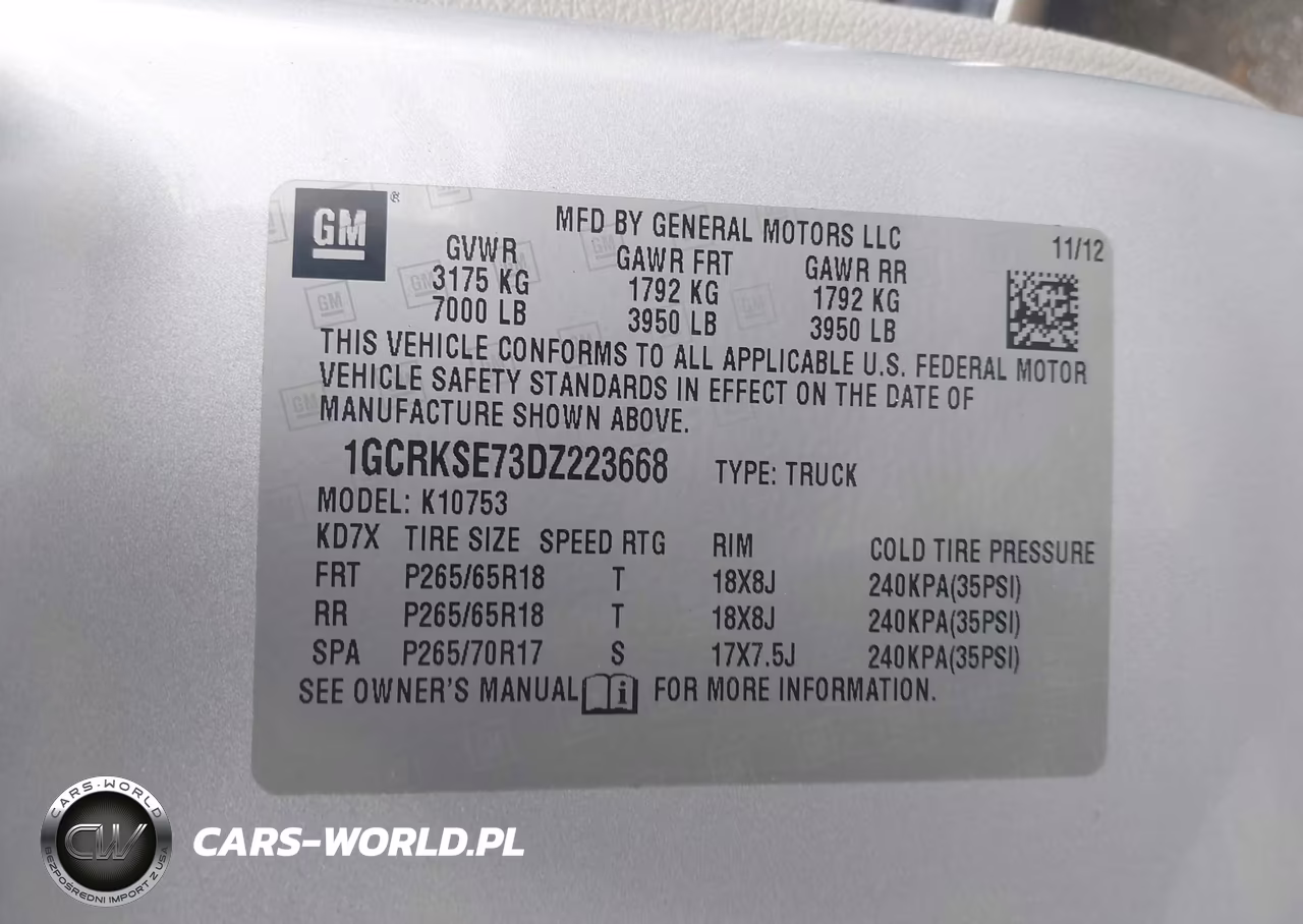 2013 Chevrolet Silverado 1500 Lt VIN:1GCRKSE73DZ223668 - 9