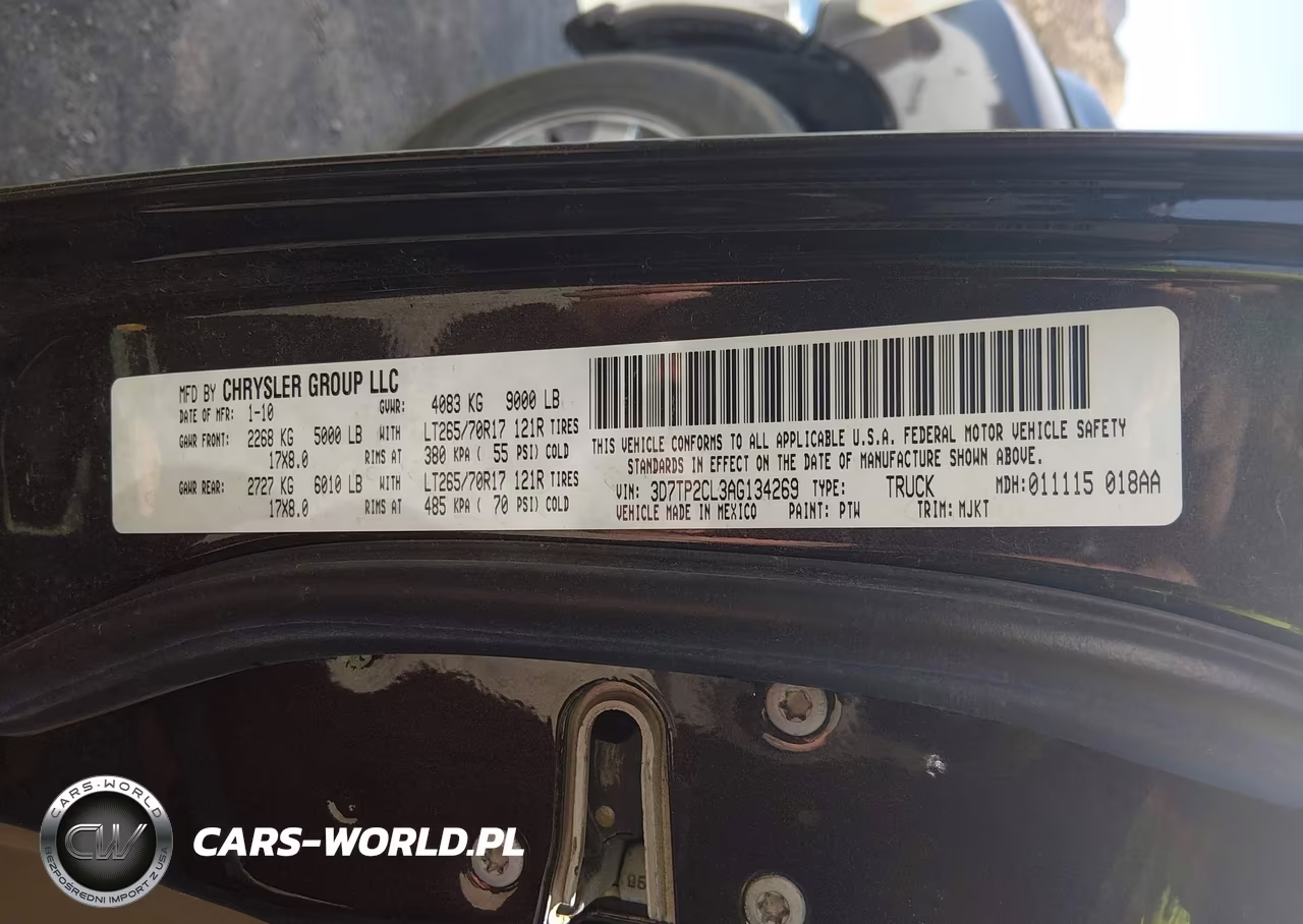 2010 Dodge Ram 2500 Slt VIN:3D7TP2CL3AG134269 - 9
