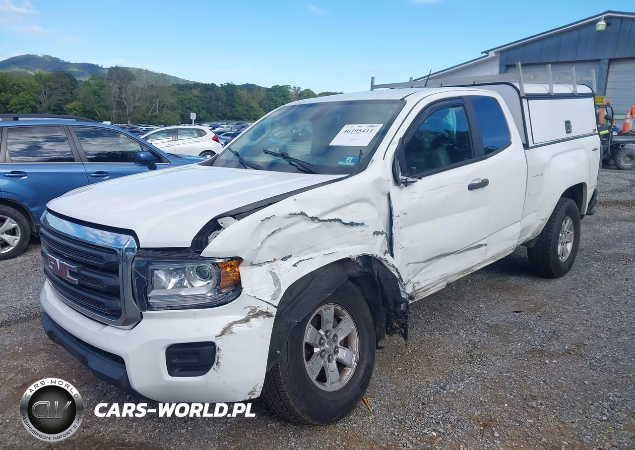 2016 GMC Canyon 4Wd VIN:1GTH6BE34G1290408 - 2