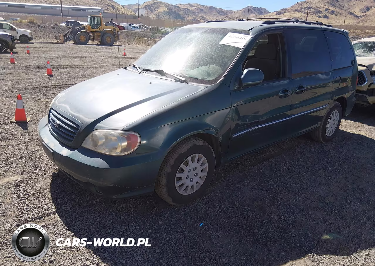 2002 Kia Sedona Ex-Lx VIN:KNDUP131726254277 - 2