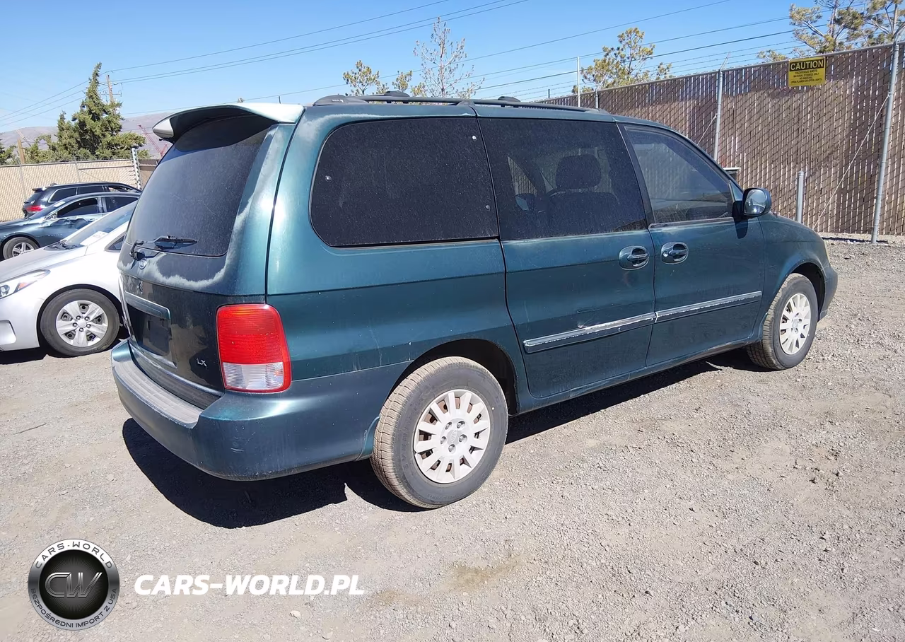2002 Kia Sedona Ex-Lx VIN:KNDUP131726254277 - 4
