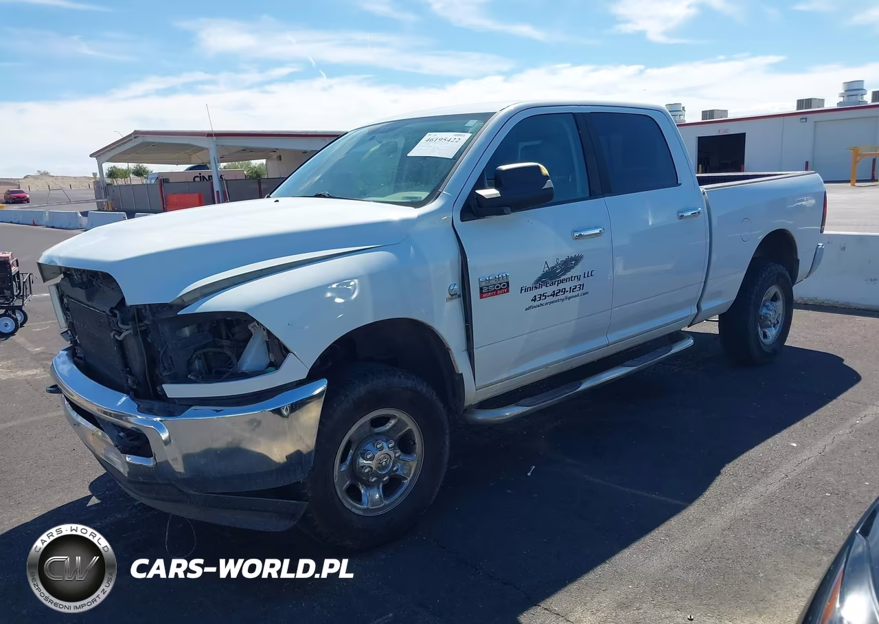 2012 Ram 2500 Slt VIN:3C6UD5DL6CG154520 - 2