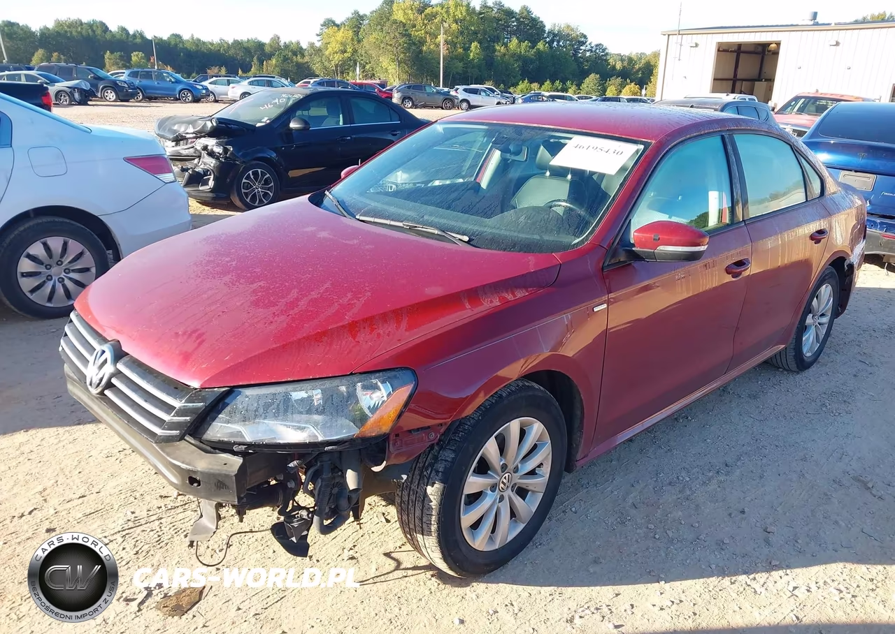 2015 Volkswagen Passat 1.8T Wolfsburg Edition VIN:1VWAT7A33FC037657 - 2
